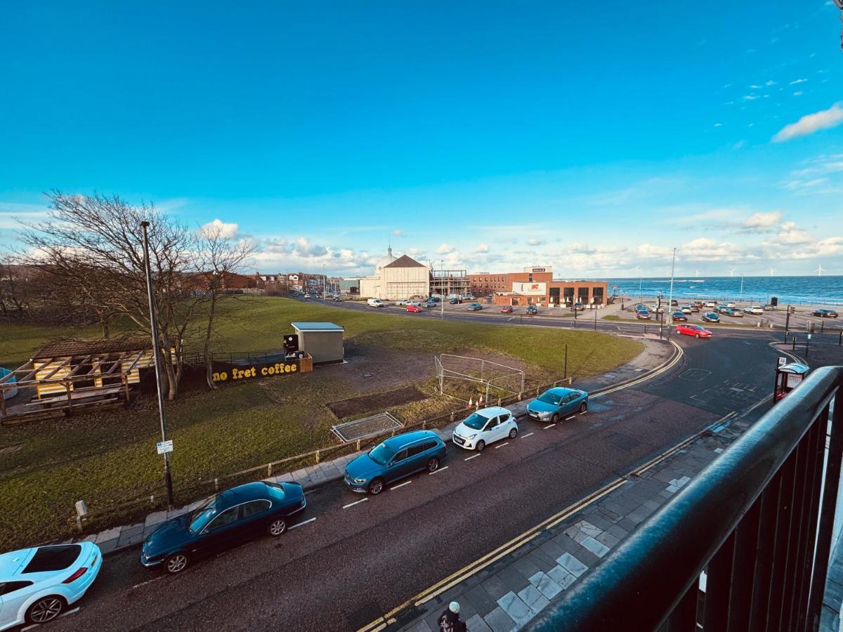 Spanish City View 2, Luxury Sea Front Apartment Free Onsite Parking Whitley Bay Exteriör bild